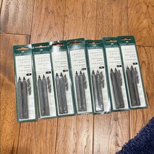 Faber-Castell Graphite Crayons 7 Sets 9B
